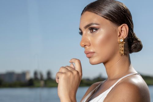 Circles Edgy Earrings